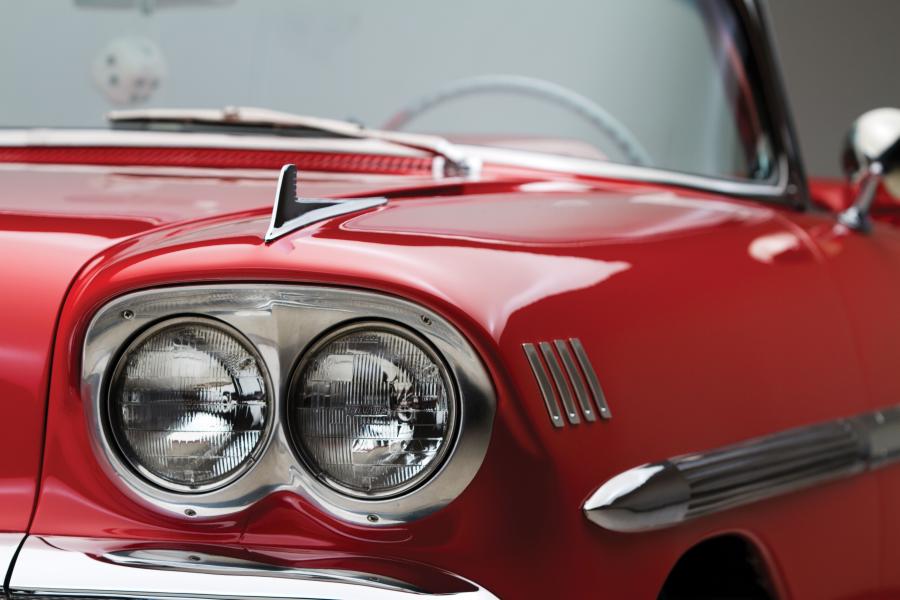  Chevrolet Bel Air Impala Convertible 1958 года  (фото 21 из 67)
